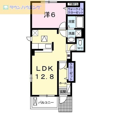 クレメゾン薬円台２の物件間取画像